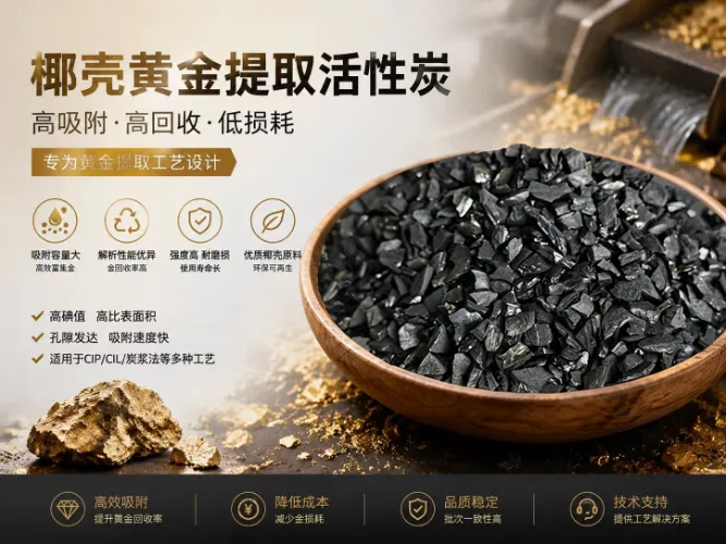 Huajing Coconut Shell Gold-Recovery Carbon: Boosting Gold Recovery, Reducing Costs, and Increasing Efficiency