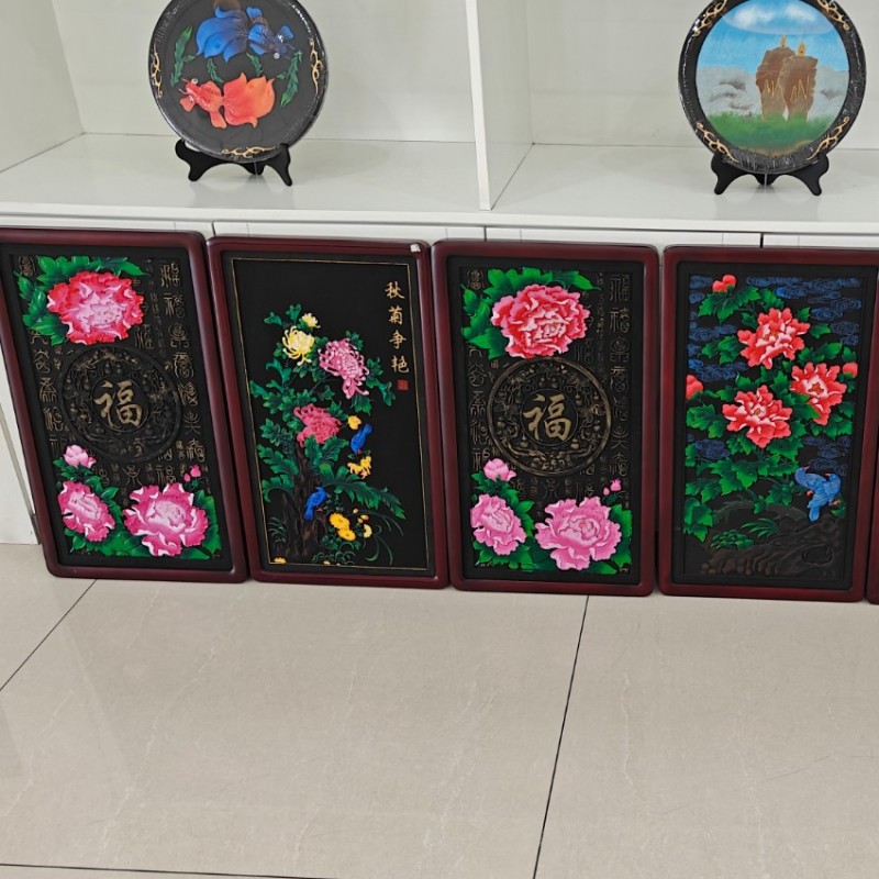 Activated Carbon Wall Art Panel